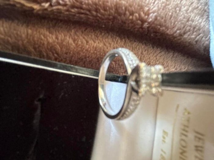 Antwerp White Gold Diamond Quad Cluster Ring  4 P