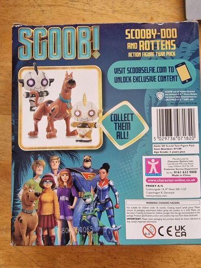 BRAND NEW Scoobydoo Super Scooby Doo And Rottens 2 Figure Pack