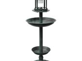 Bird Bath/ Feeder with Solar Light