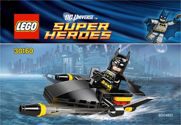 LEGO BATMAN DC Super Heroes 30160 Jetski Polybag SEALED NEW With Minifigure