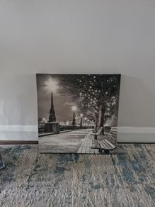 Canvas street print - London