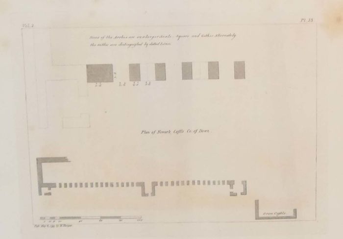 Antique Architectural Prints 1797 Set of 3