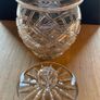 Vintage Tyrone Crystal Lidded Jar Image 5