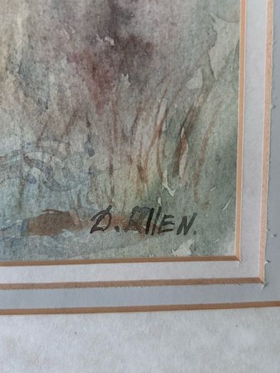 Original Watercolour by Sn. Declan Allen, title Koala