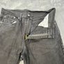 Levis 512 Mens Jeans W33 L30 Black Denim Classic Zip Fly Image 6