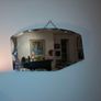 antique bevelled mirror Image 4