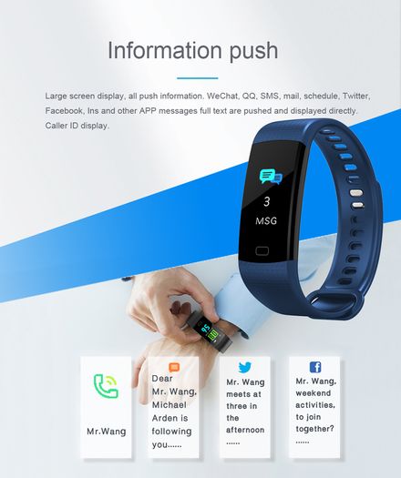 Smart Watch With Blood Pressure Was Euro 21.90 Now Euro 18.90(OUT OF STOCK)