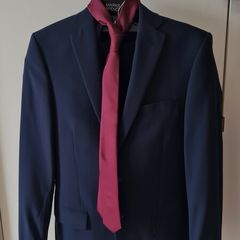 Navy Blue Suit (M & S) worth 170 Euro (Slim Fit)