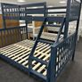 Triple bunk beds on special offer grey , navy ,white Image 2