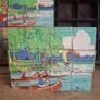 1940s French Wooden Puzzle Blocks Image 7