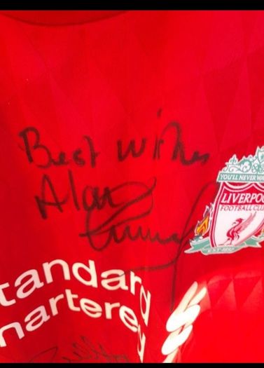 Liverpool FC signed Home Jersey