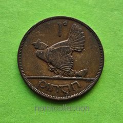 Ireland 1937 year Bronze Penny.