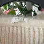 Cream hooded cardigan size 1 - 2 zipped front Image 3
