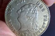 1792 Louis XVI, King of France, 30 Sols Silver Coin