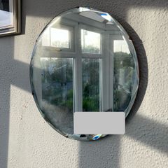Vintage Round Bevelled Mirror