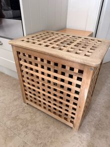 ikea storage box side table