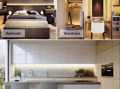 Smart motion activated LED strip light,