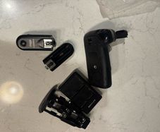 Flash trigger clips flash holder reflector battery pack canon 90d