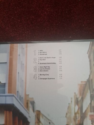 lp Oasis , what's the story morn and glory double LP brand new