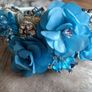 Beautiful blue fascinator Image 4