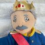 The Puppet Company King plush approx. 15 cm. Used Please see photos Image 3