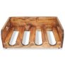 Wine Racks 4 pcs for 16 Bottles Solid Reclaimed Wood Image 5