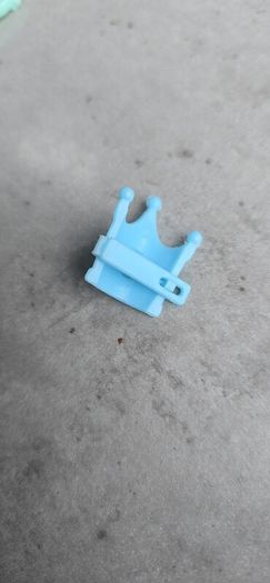 Crown Barrette Hair Clip Slide HTF Rare MLP G1 My Little Pony Accessories
