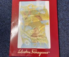 Salvatore Ferragamo silk scarf
