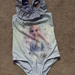 Girls frozen swim suit 6-8 years