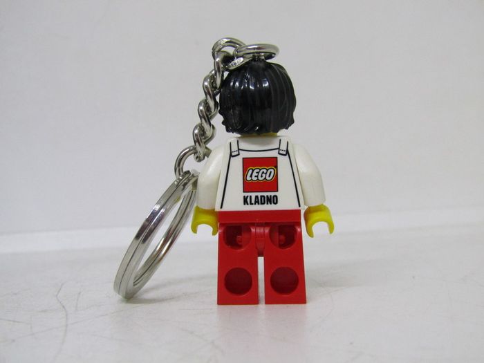 Lego Employee Kladno Factory Czech Republic 10 Year Anniversary Factory Employee Worker Key Chain RARE AND HARD TO FIND Keychain From Kladno Factory