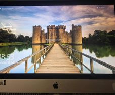 Apple iMac 27 keyboard and magic mouse