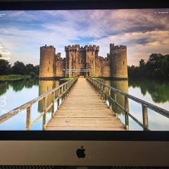 Apple iMac 27 keyboard and magic mouse