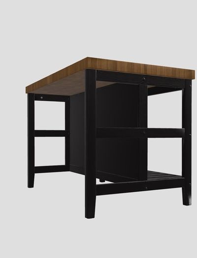 IKEA Vadholma Kitchen island with Rack