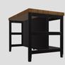 IKEA Vadholma Kitchen island with Rack Image 6