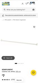 KOMPLEMENT clothes rail