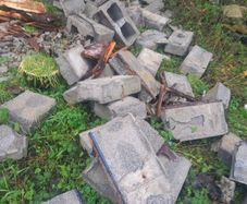 broken blocks