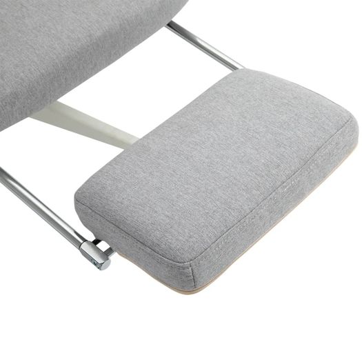 Vinsetto High Back Office Chair Reclining w/ Footrest Grey