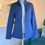 Regatta Womens Mellrey Full Zip Fleece Jacket Navy Blue Size UK 12 / EU 38 Image 4
