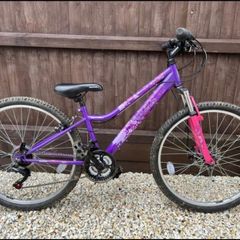 Apollo Independence Girls Mountain Bike Wheel 26" Purple Pink