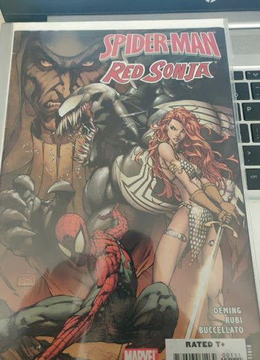 Spiderman Red Sonja 1 - 5