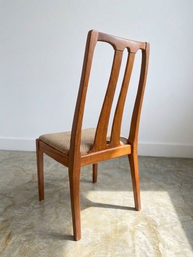 Vintage Nathan Mid Century Teak Extending Dining Table & 6 Chairs