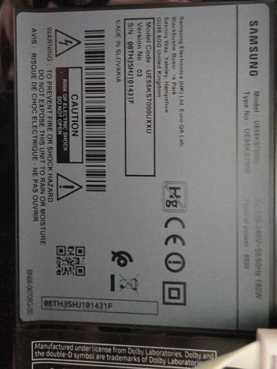 Samsung 55' 4K Quantum Dot (SUHD)