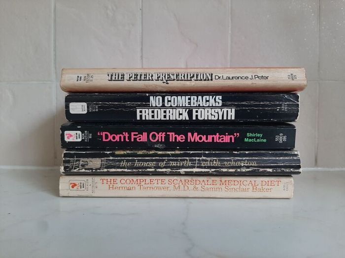 Collection of vintage Bantam books