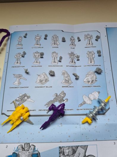 Transformers legacy Behold Galvatron parts set