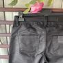 trousers  Bnwt kalisson size 40 black stretch with embellishments Image 10