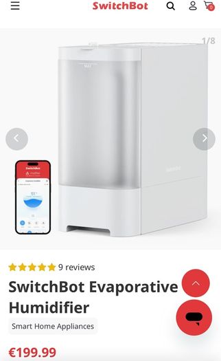 Switchbot Evaporative Humidifier