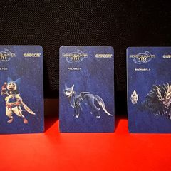 Monster Hunter Rise Nintendo Switch Amiibo Cards
