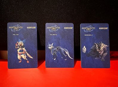 Monster Hunter Rise Nintendo Switch Amiibo Cards