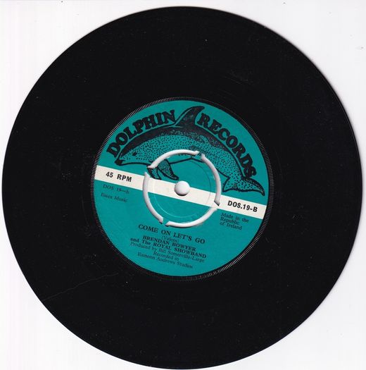Brendan Bowyer The Same Old Song Irish Pressing 1968 Dolphin Records 45rpm