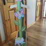 Kids Wooden Clothes Rail with Storage Image 2